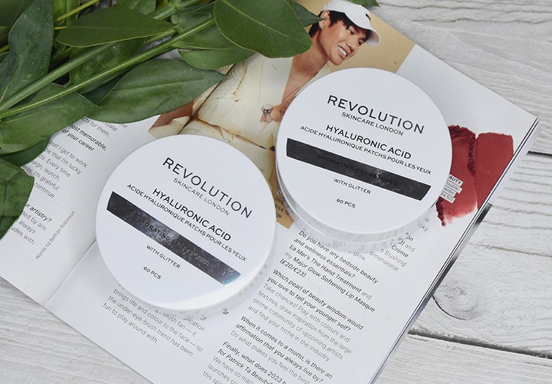 Revolution Skincare Glitter Hyaluronic Acid Hydrating Undereye Patches