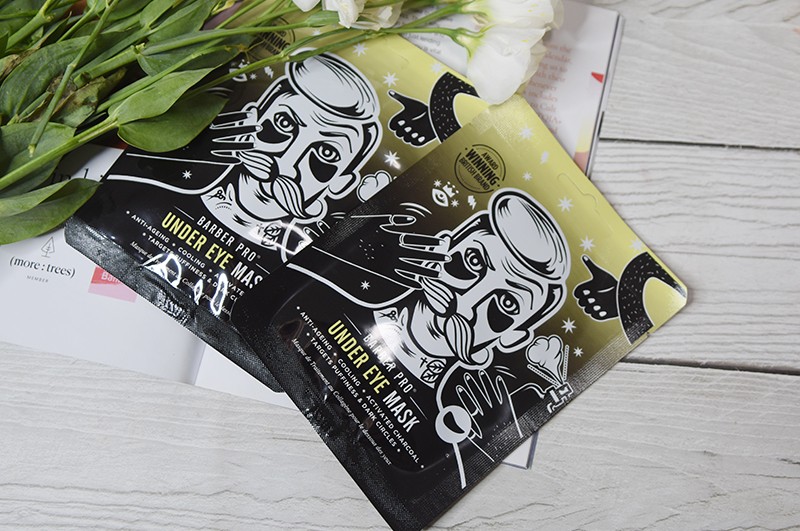 BARBER PRO Under Eye Mask with Activated Charcoal and Volcanic Ash BARBER PRO Under Eye Mask with Activated Charcoal and Volcanic Ash