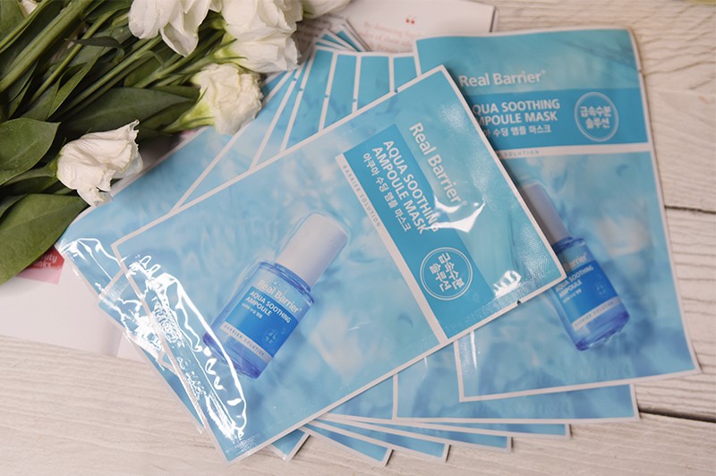 Real Barrier Aqua Soothing Ampoule Beauty Mask