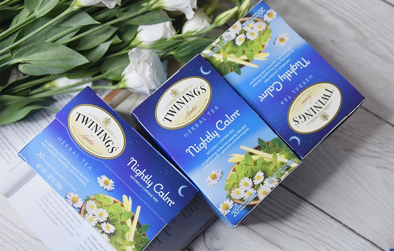 Twinings Herbal Tea, Nightly Calm Caffeine Free 20 Tea Bags 
