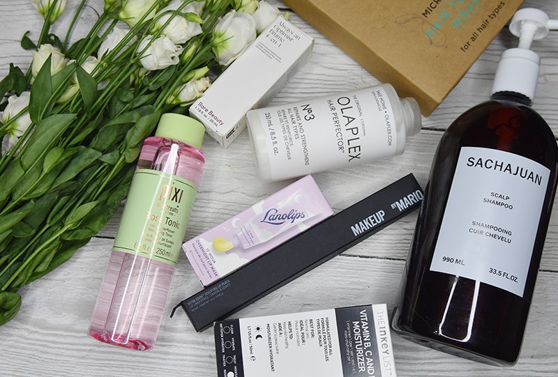 мои покупки Pixi, The Inkey List, Lanolips, Makeup by Mario, Sachajuan, Olaplex, Noughty, Rare Beauty мои покупки Pixi, The Inkey List, Lanolips, Makeup by Mario, Sachajuan, Olaplex, Noughty, Rare Beauty