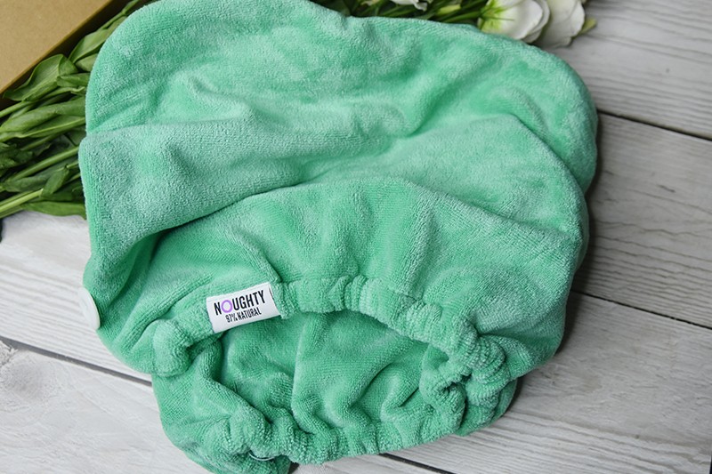 Noughty Hair Towel Green Noughty Hair Towel Green