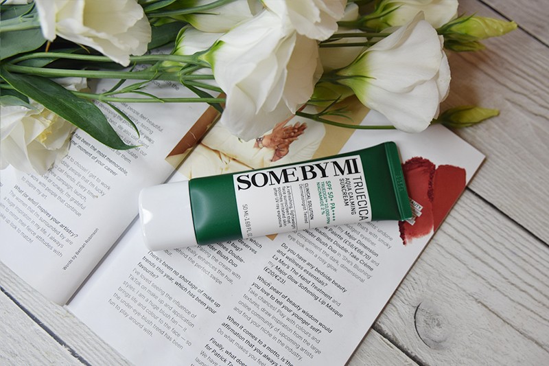 SOME BY MI Truecica Aqua Calming Sunscreen SPF 50+ PA++++ SOME BY MI Truecica Aqua Calming Sunscreen SPF 50+ PA++++