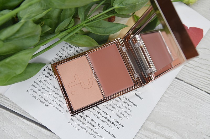 PATRICK TA Major Headlines Double-Take Cream and Powder Blush Duo