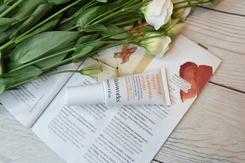 this works Morning Expert Hyaluronic Serum