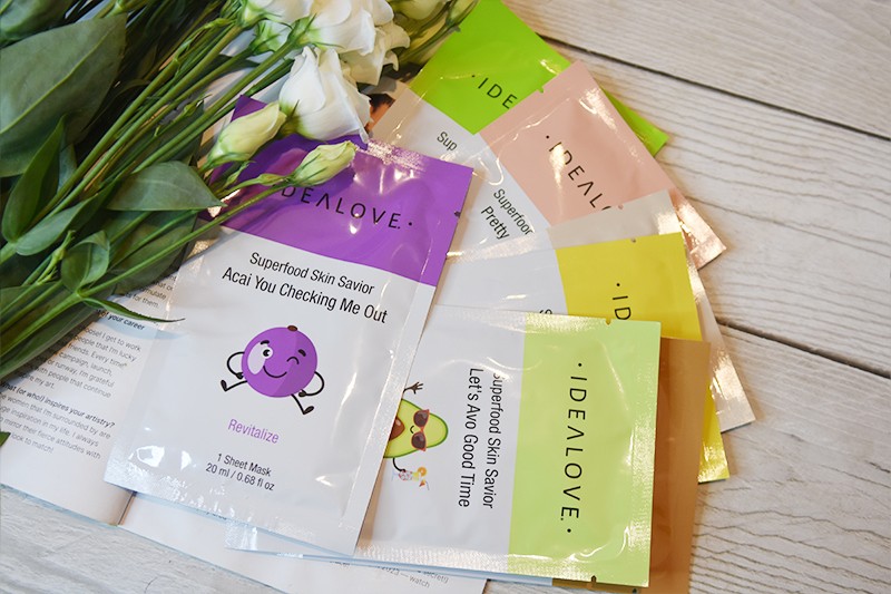 Idealove Superfood Skin Savior Variety Pack 7 Beauty Sheet Masks