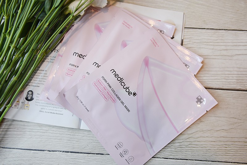 medicube PDRN Pink Collagen Gel Mask Set