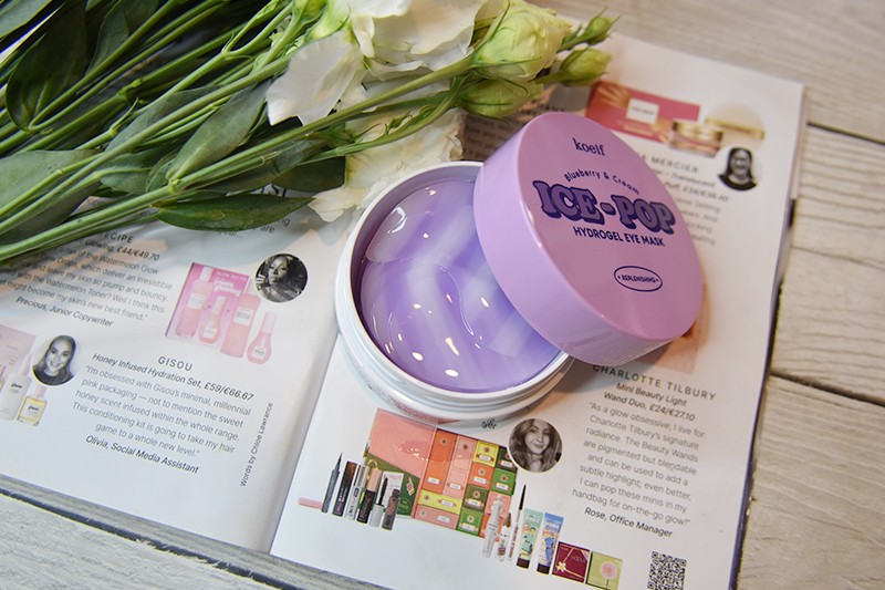 PETITFEE koelf Blueberry & Cream Ice-pop Hydrogel Eye Mask