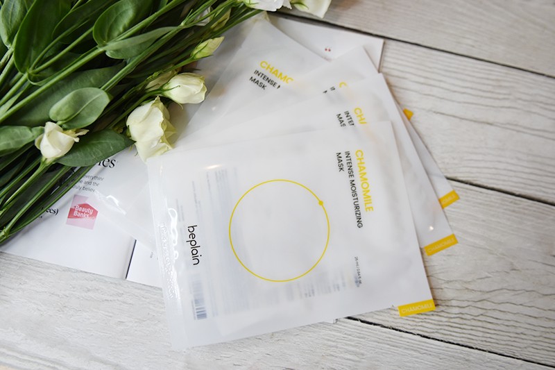 Beplain Intense Moisturizing Beauty Mask Chamomile