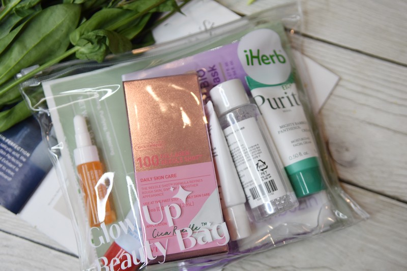 iHerb Exclusive Korean Glow Up Beauty Bag