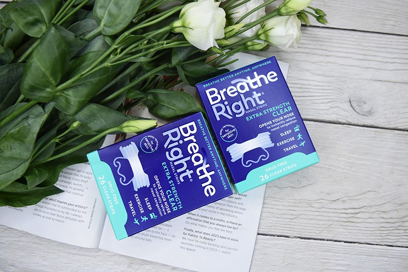 Breathe Right Nasal Strips Extra Strength Clear For Sensitive Skin 26 Clear Strips