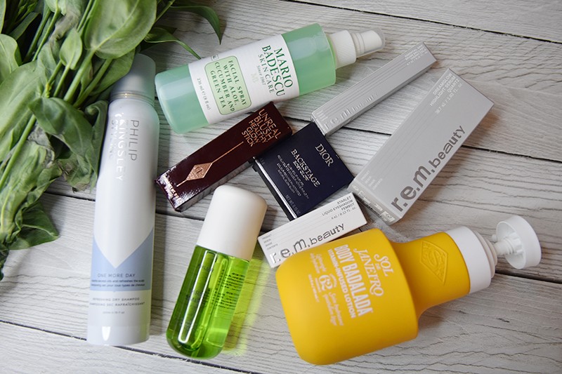 мои покупки Phlur, Dior, Philip Kingsley, Charlotte Tilbury, Mario Badescu, Sol De Janeiro, Rem Beauty