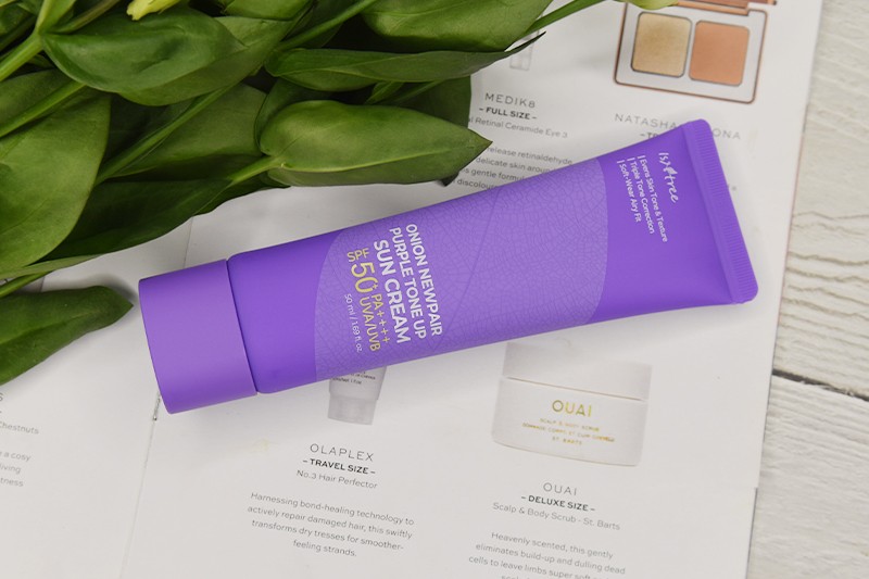 Isntree Onion Newpair Purple Tone Up Sun Cream
