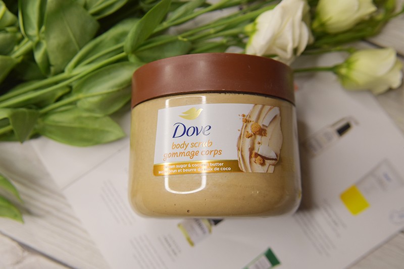 Dove Body Scrub Brown Sugar & Coconut Butter Dove Body Scrub Brown Sugar & Coconut Butter